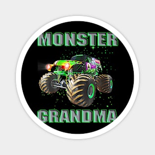 Monster Truck Grandma Monster Truck Are My Jam Truck Lovers Magnet